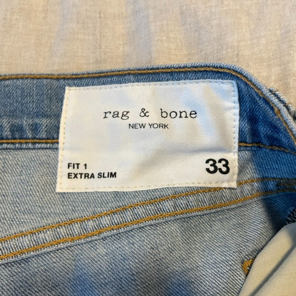 Rag & Bone Men's Jeans (Extra Slim 33)